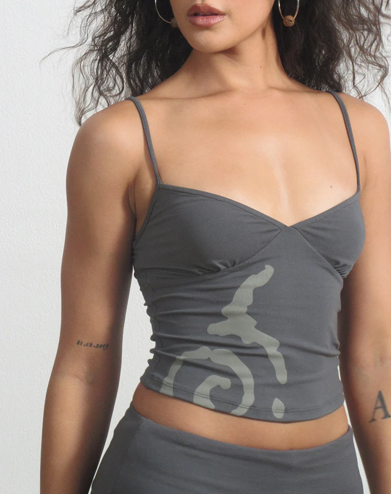 Haut Morty, modèle Spiral, gris anthracite