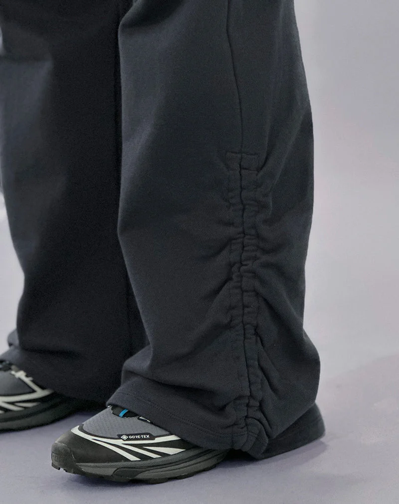 Pantalon de jogging Rylan à fronces, couleur gris beluga