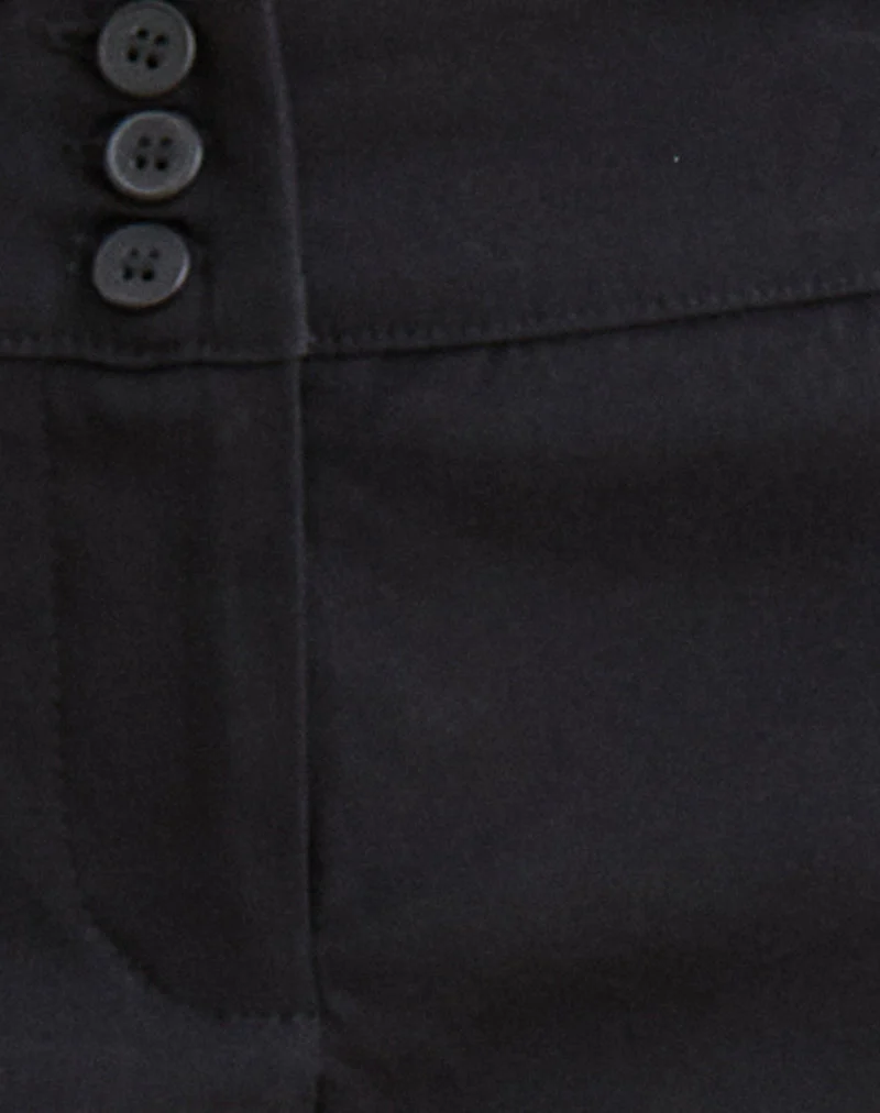 Short Janei « Hot Pants » en noir sur mesure