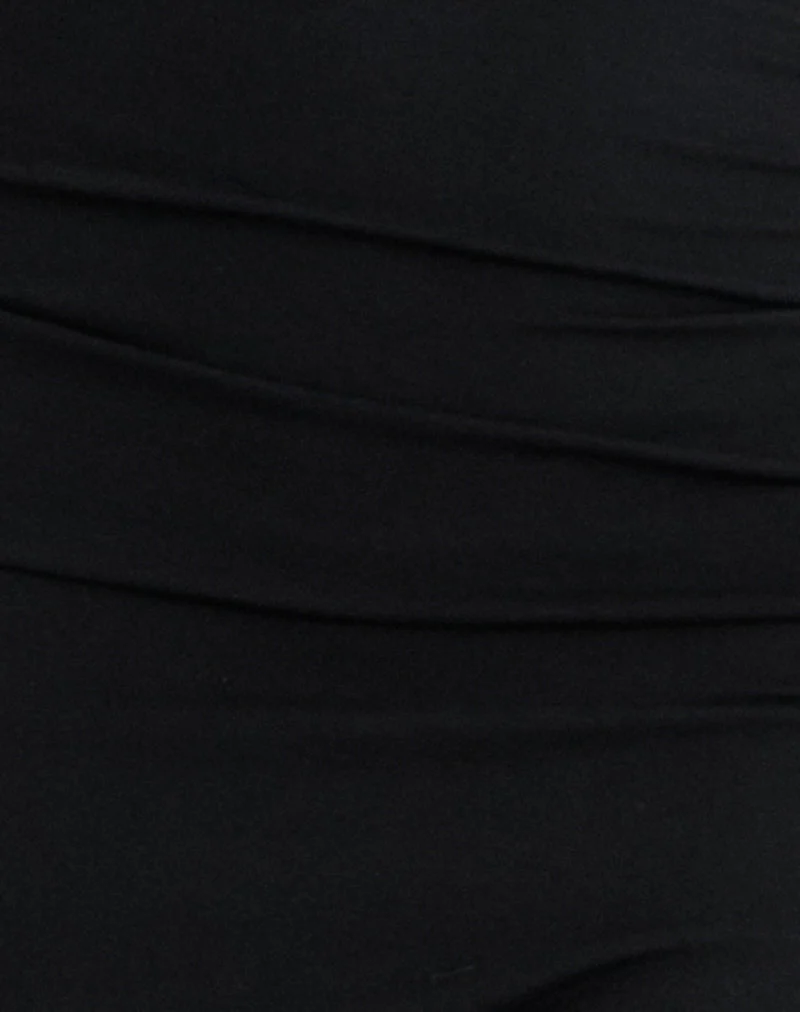 Laluma Midi Dress in Black