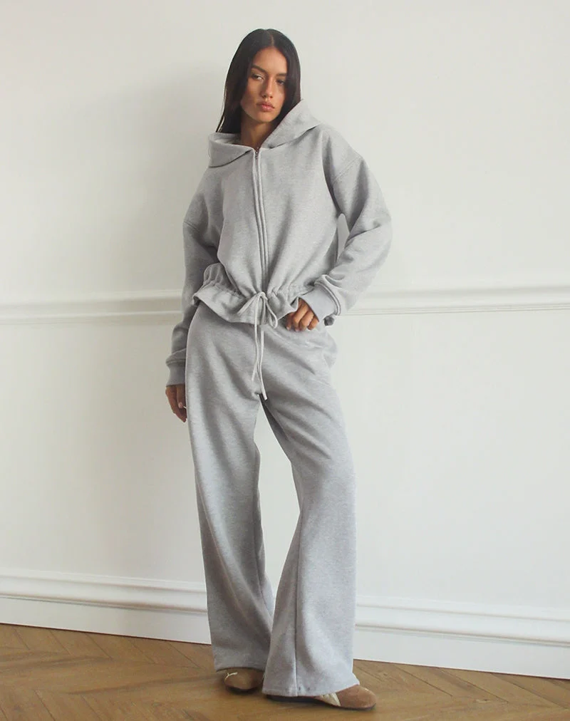 Pantalon de jogging ample en gris marron