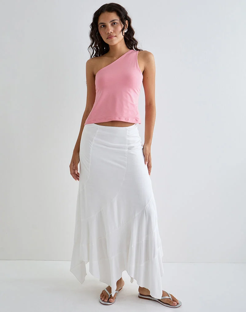 Klazari Top in Rayon Jersey Ballet Pink
