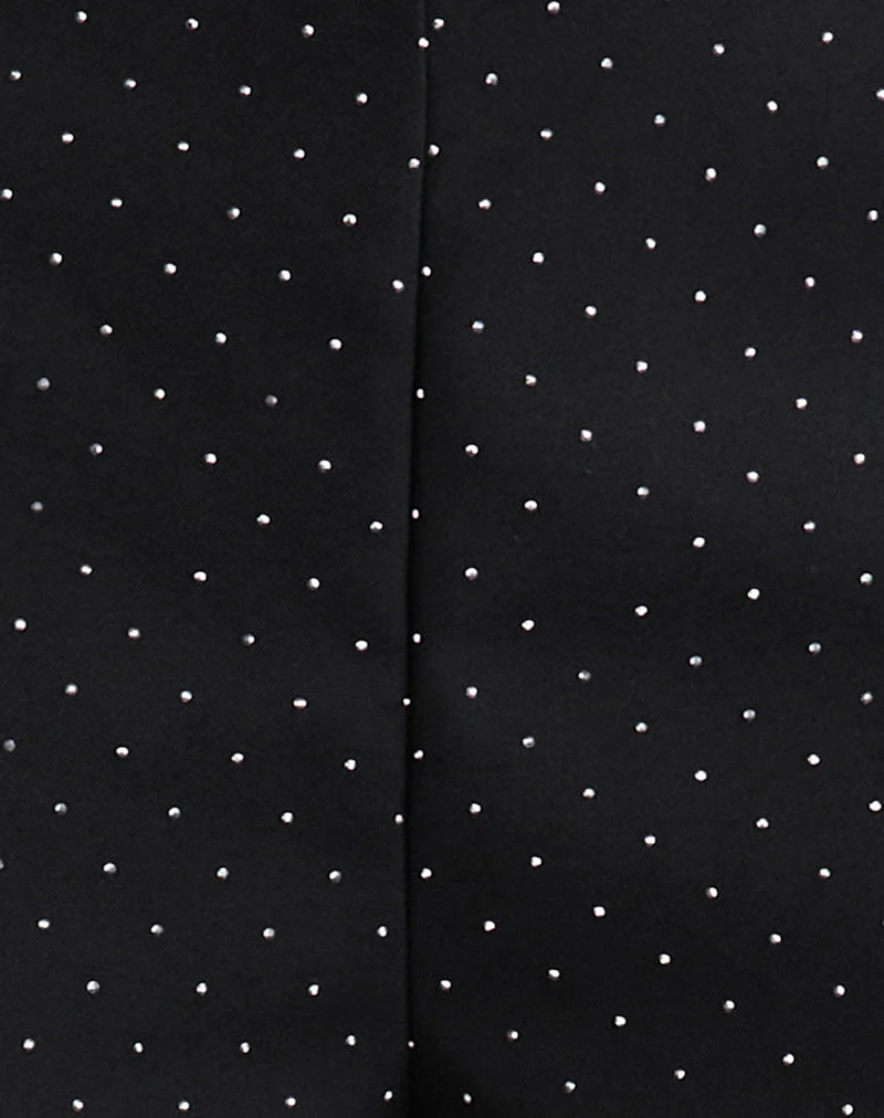 Short Nivra en Diamante Tailoring Noir