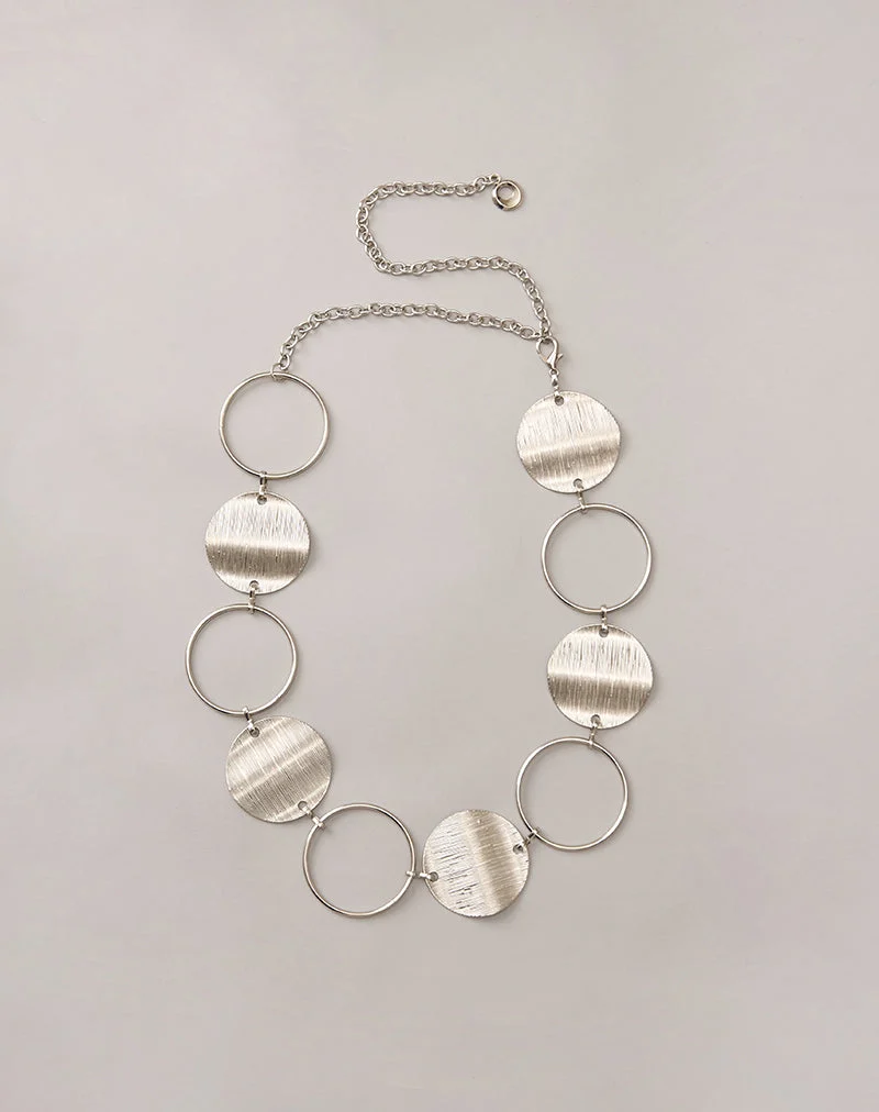 Ceinture ronde Kiana en argent