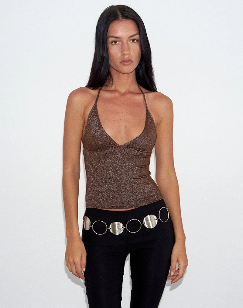 Ceinture ronde Kiana en argent
