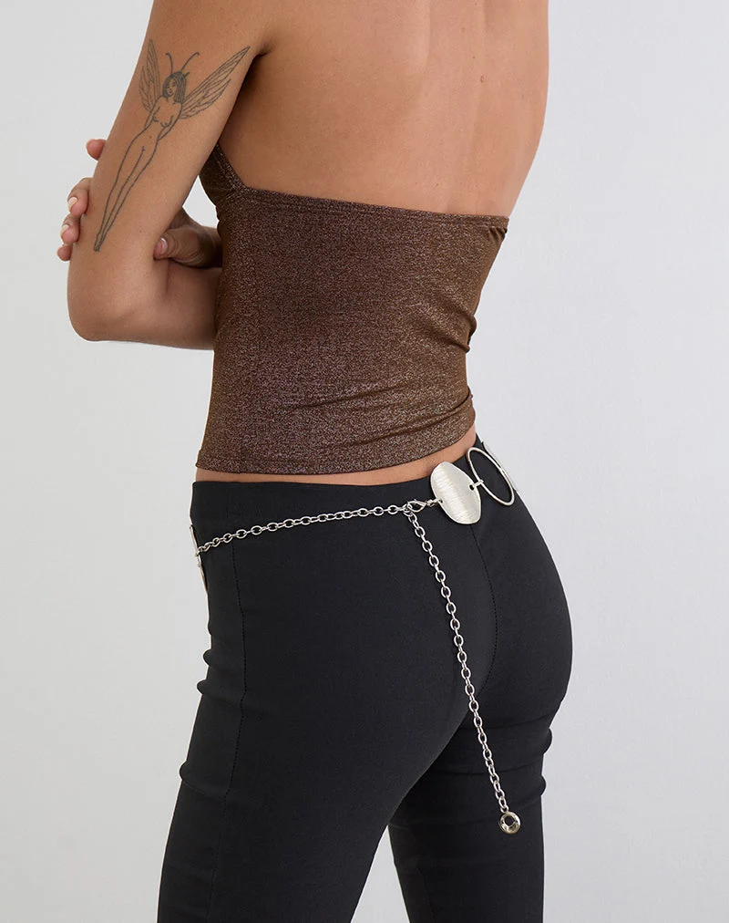 Ceinture ronde Kiana en argent