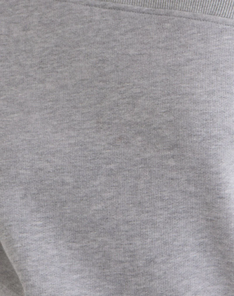 Sweat-shirt Toria gris chiné