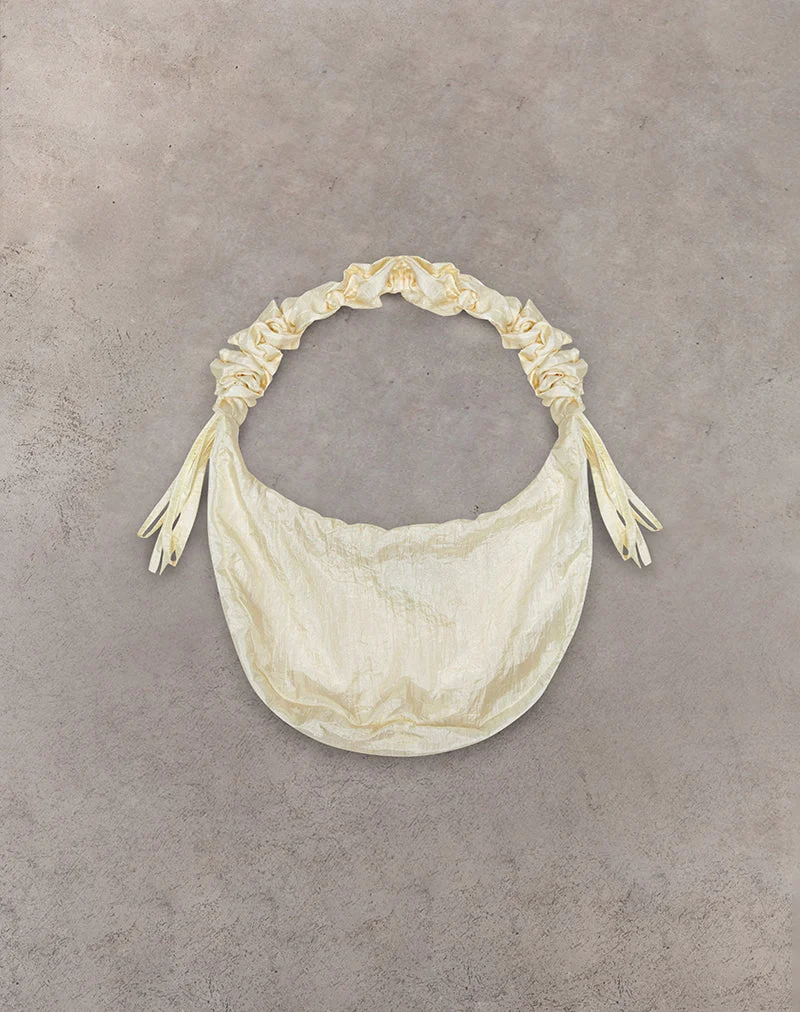 Sac Ali en parachute ivoire