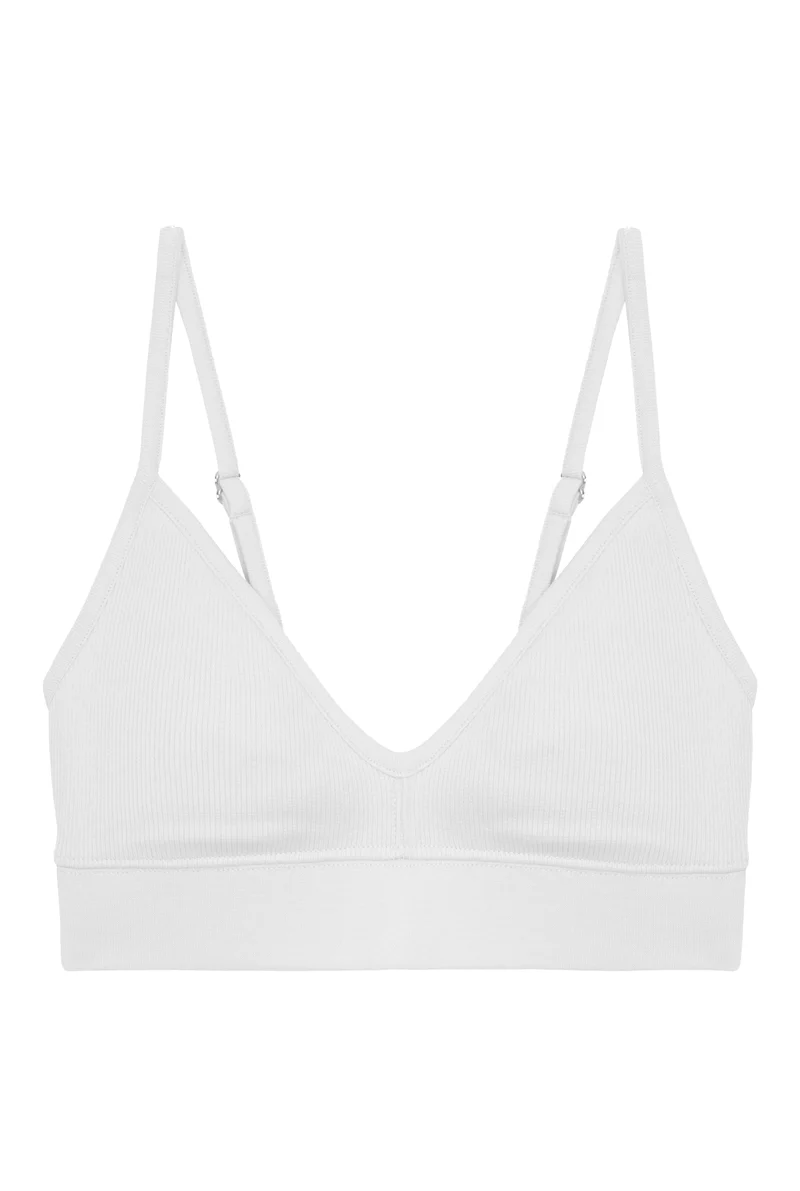 Brassière Coton BIO - Blanc