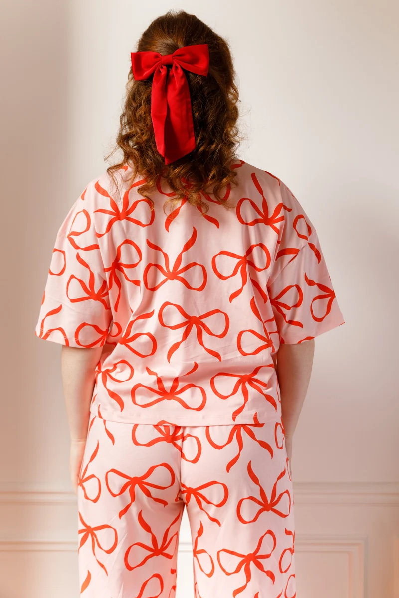 Pyjama long Coton BIO - Jolies Bows