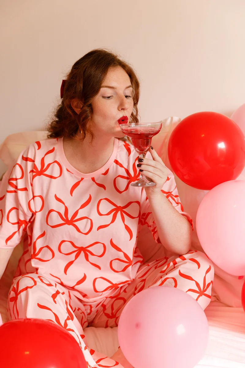 Pyjama long Coton BIO - Jolies Bows