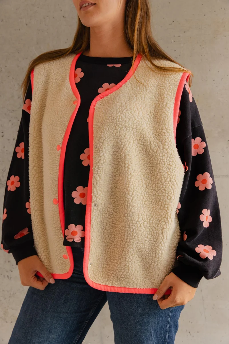 Sweat 100% Coton BIO - Monique Noir