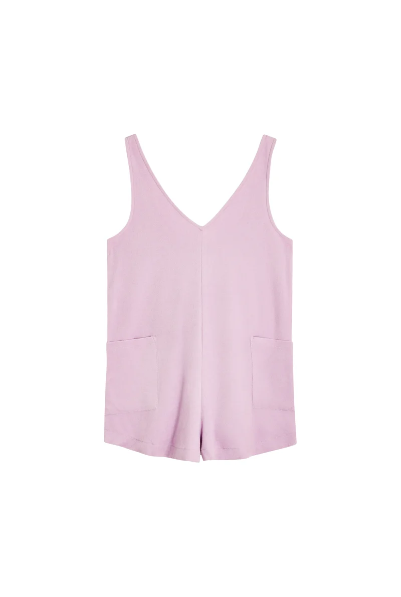 Combishort Éponge Coton BIO - Violet
