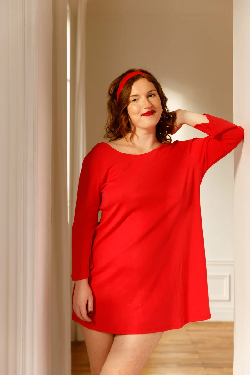Robe Tulipe - Rouge