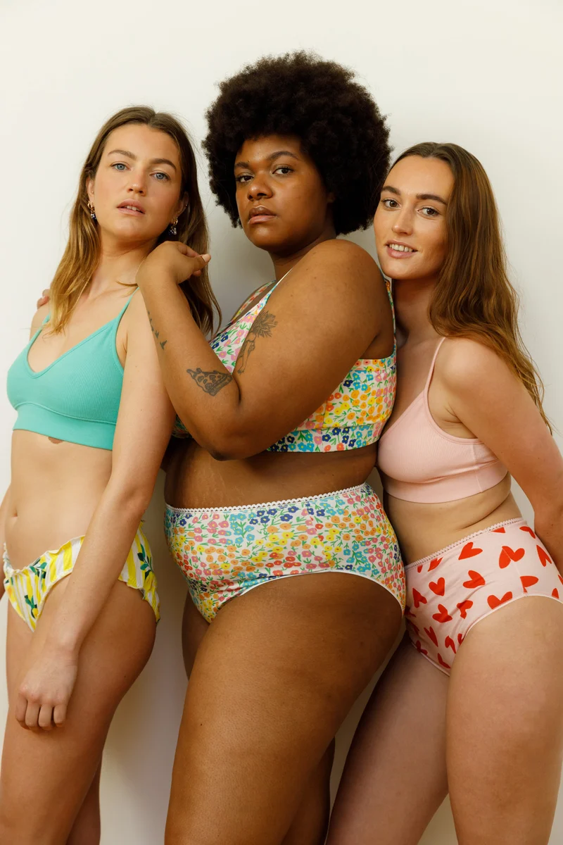 Brassière Coton BIO - Vert Menthe