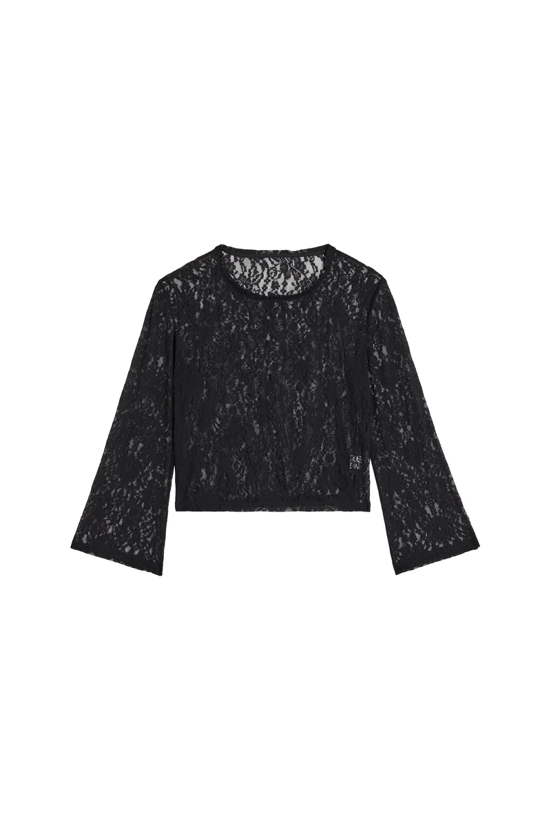 Top Dentelle - Noir