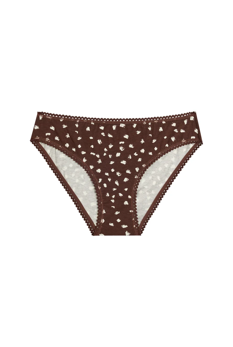 Culotte Coton BIO - Bambi Marron