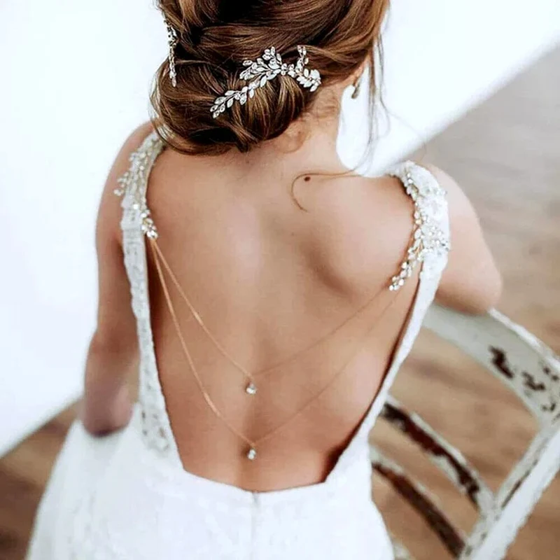 Collier de Dos Mariage - Malena