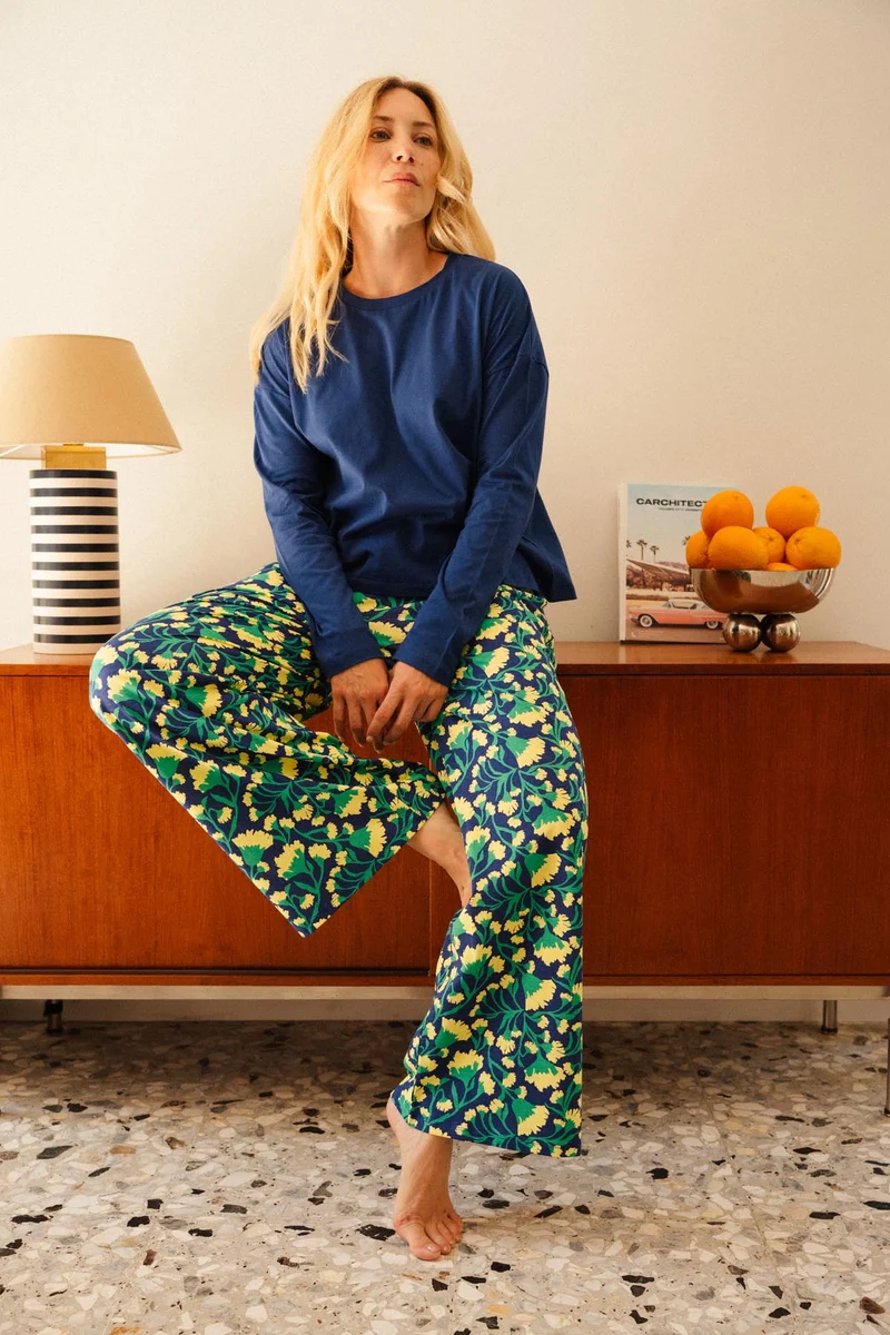 Pyjama Manches Longues Coton BIO - Néroli