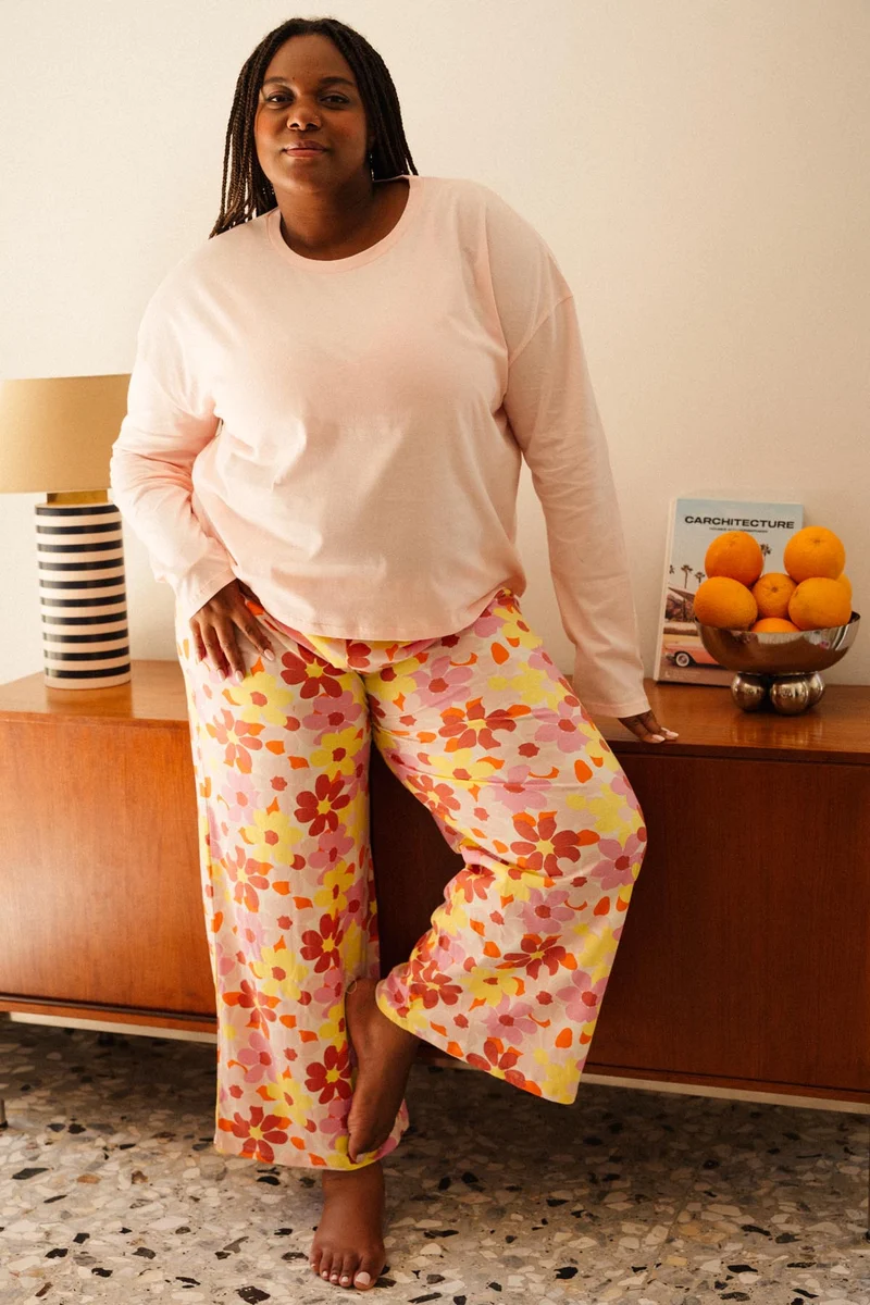 Pyjama Manches Longues Coton BIO - Oasis