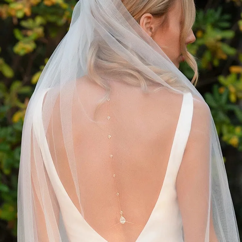Collier de Dos Mariée - Justine