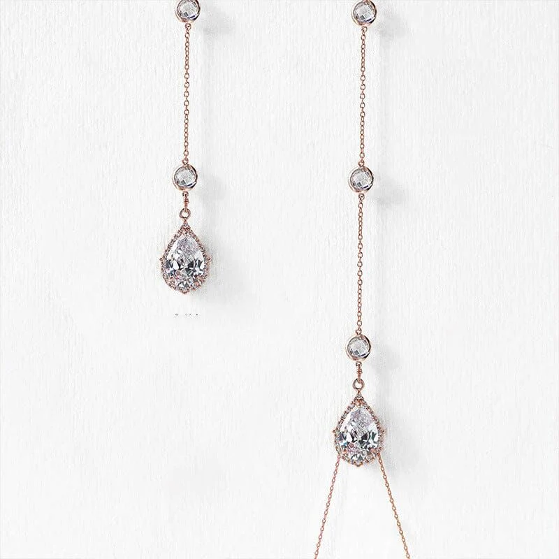 Collier de Dos Mariée - Justine