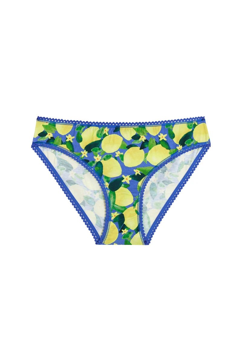 Culotte Coton BIO - Citrus Bleu