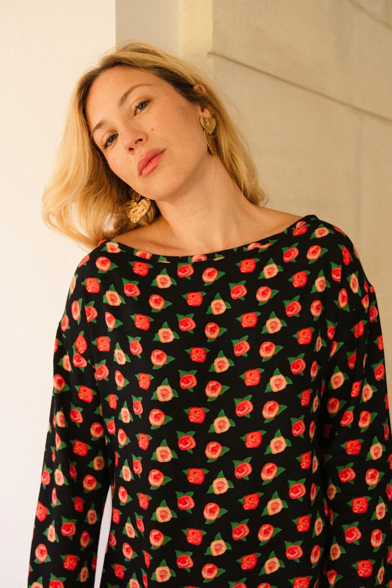 Robe Viscose - Rose Des Sables