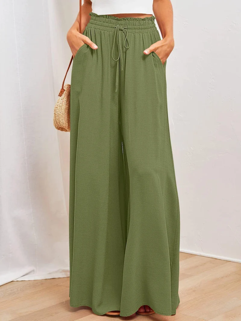 Pantalon Large Fluide Femme - Gaëlle