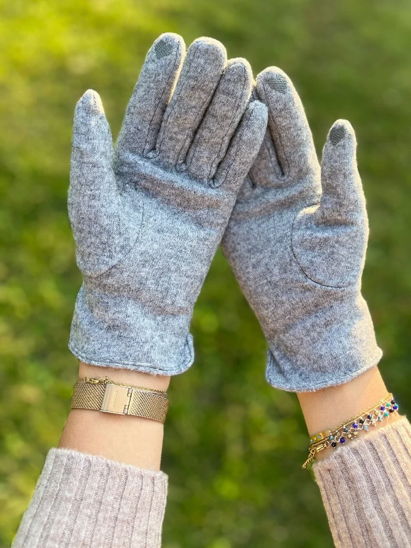 Gants Tactiles Polaire Femme - Léna