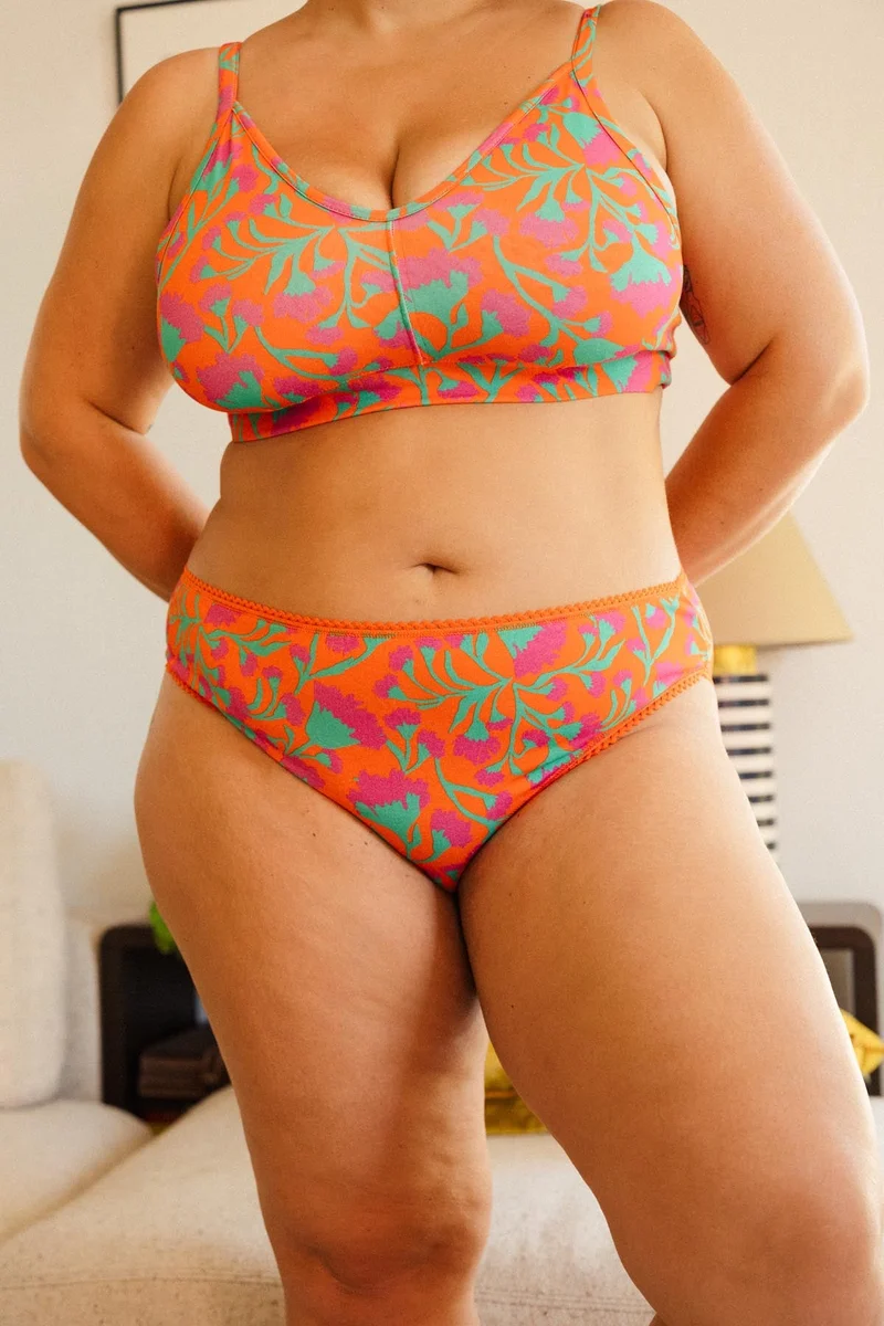 1 BRASSIÈRE + 1 CULOTTE - Néroli Fuchsia