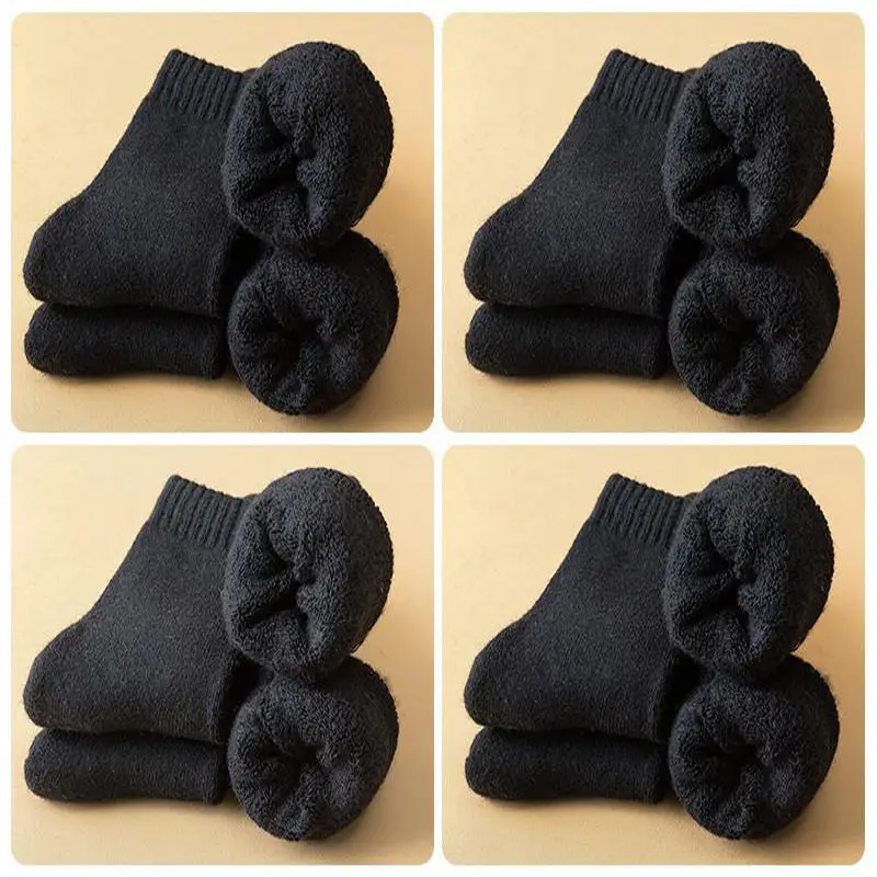 Lot Chaussettes Chaudes Hiver - Laine Mérino