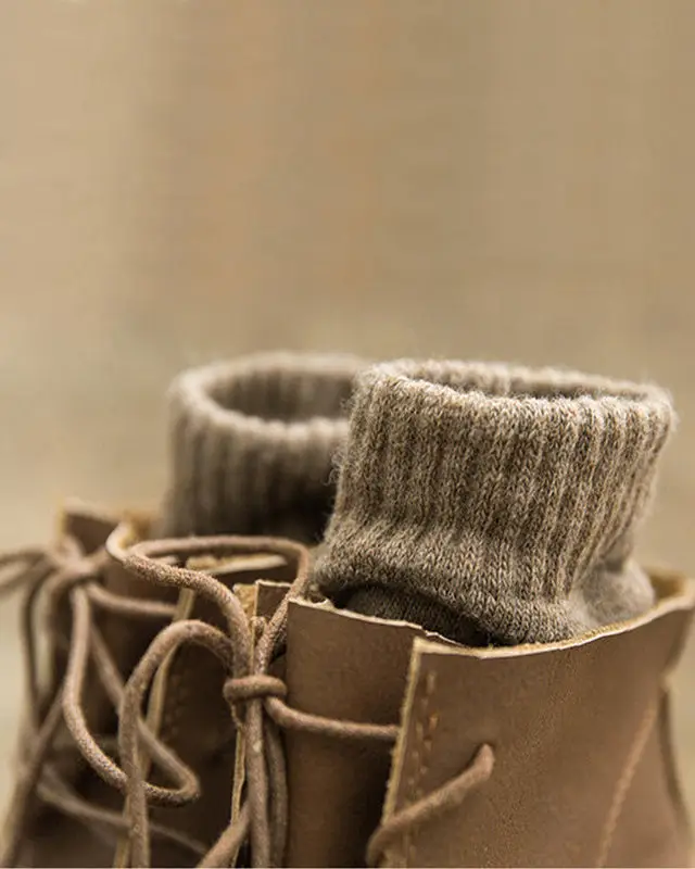 Lot Chaussettes Chaudes Hiver - Laine Mérino