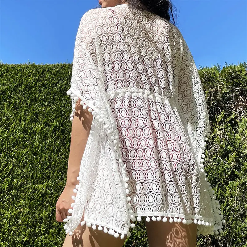 Kimono Dentelle Plage