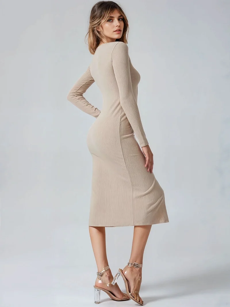 Robe Pull Longue Femme - Jessica