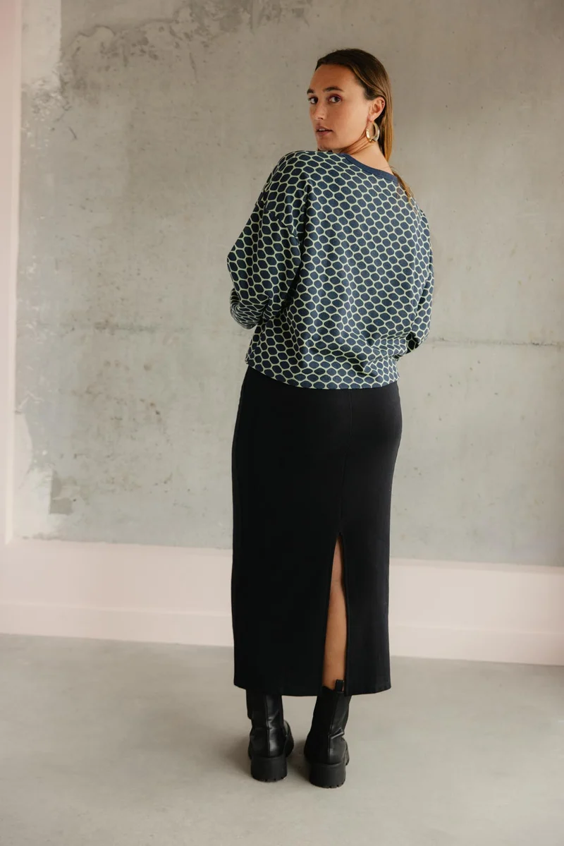 Sweat en maille 100% COTON BIO - Bee