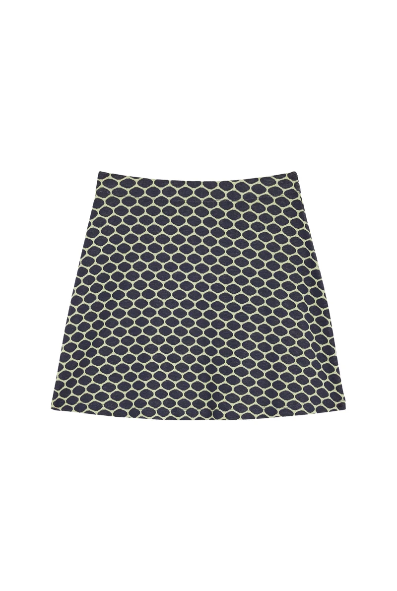 Jupe courte en maille 100% COTON BIO - Bee