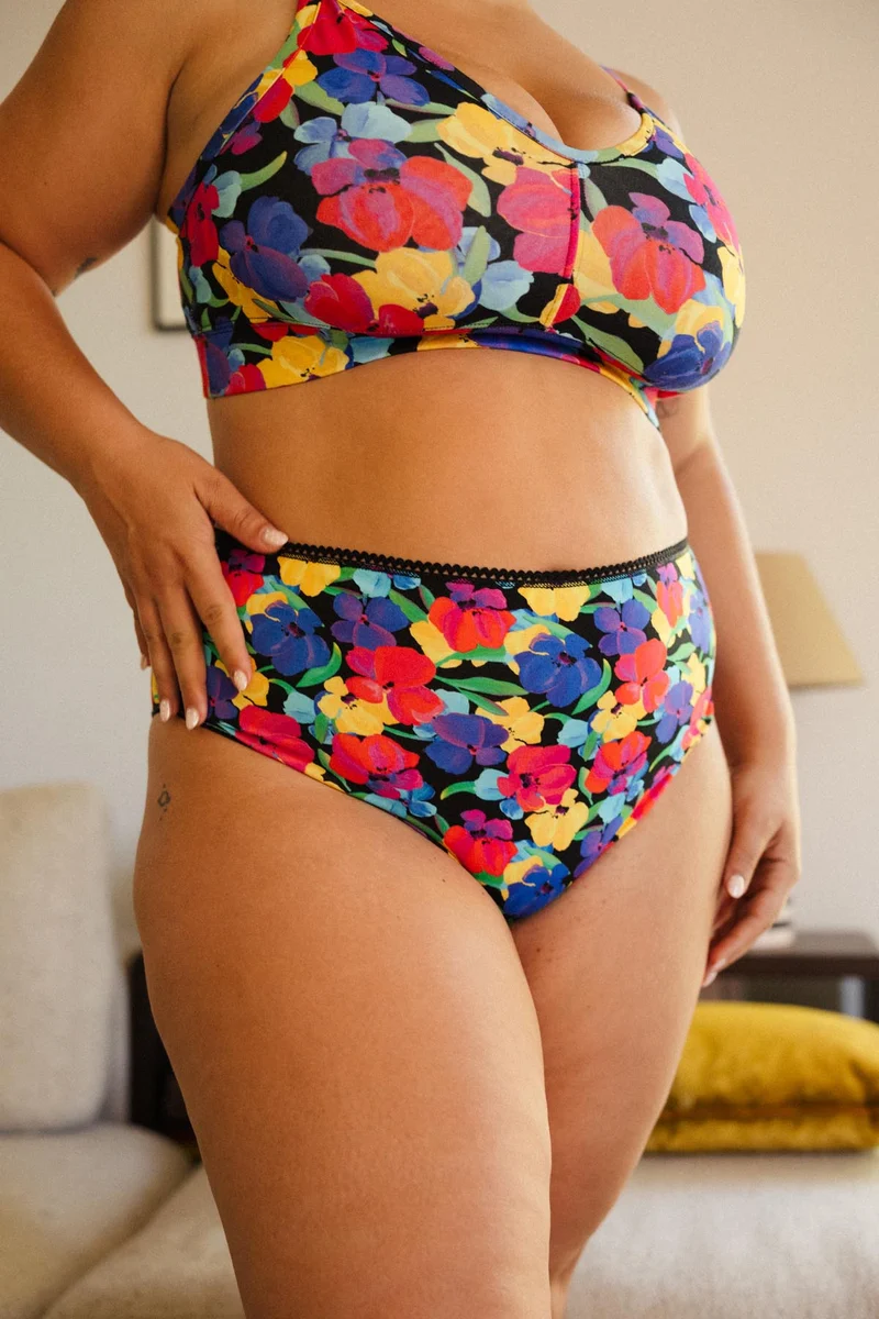 Culotte Taille Haute Coton BIO - Fleur d'Atlas