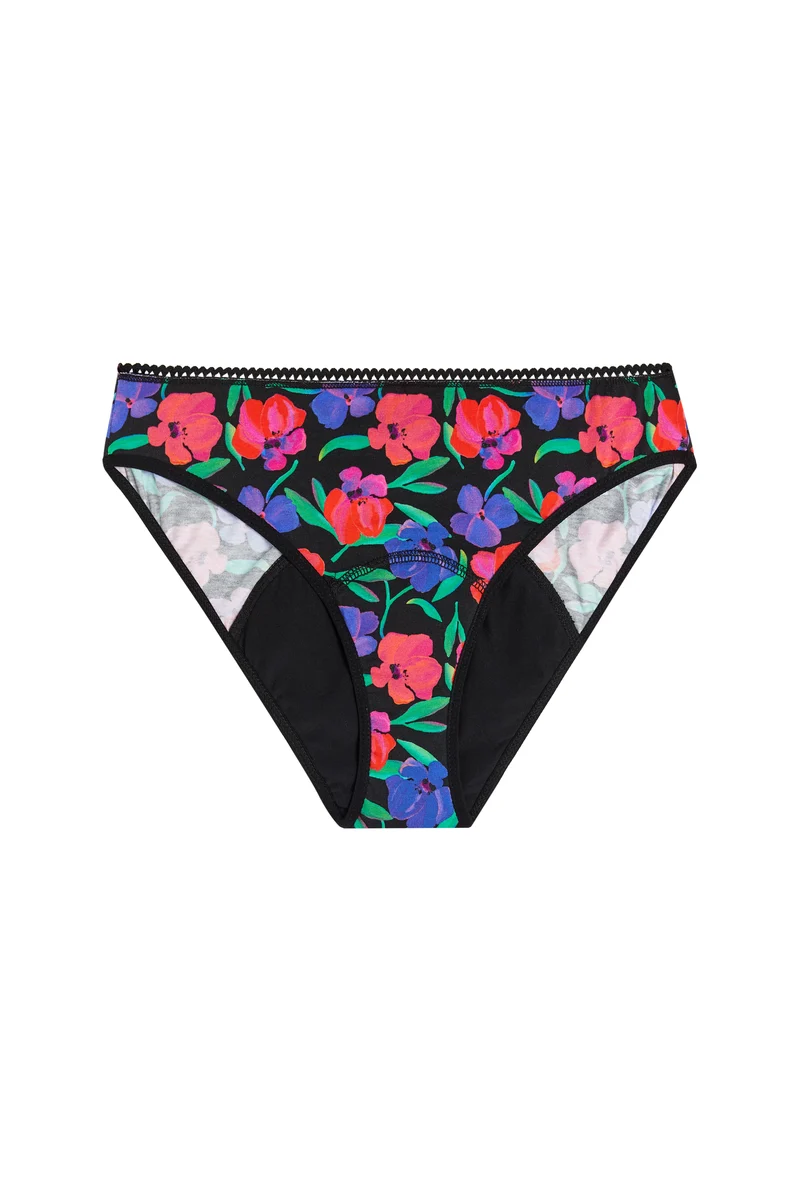 Culotte menstruelle GOTS Flux abondant - Fleur d'Atlas