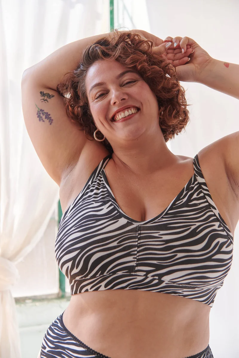 Brassière Coton BIO - Zèbra
