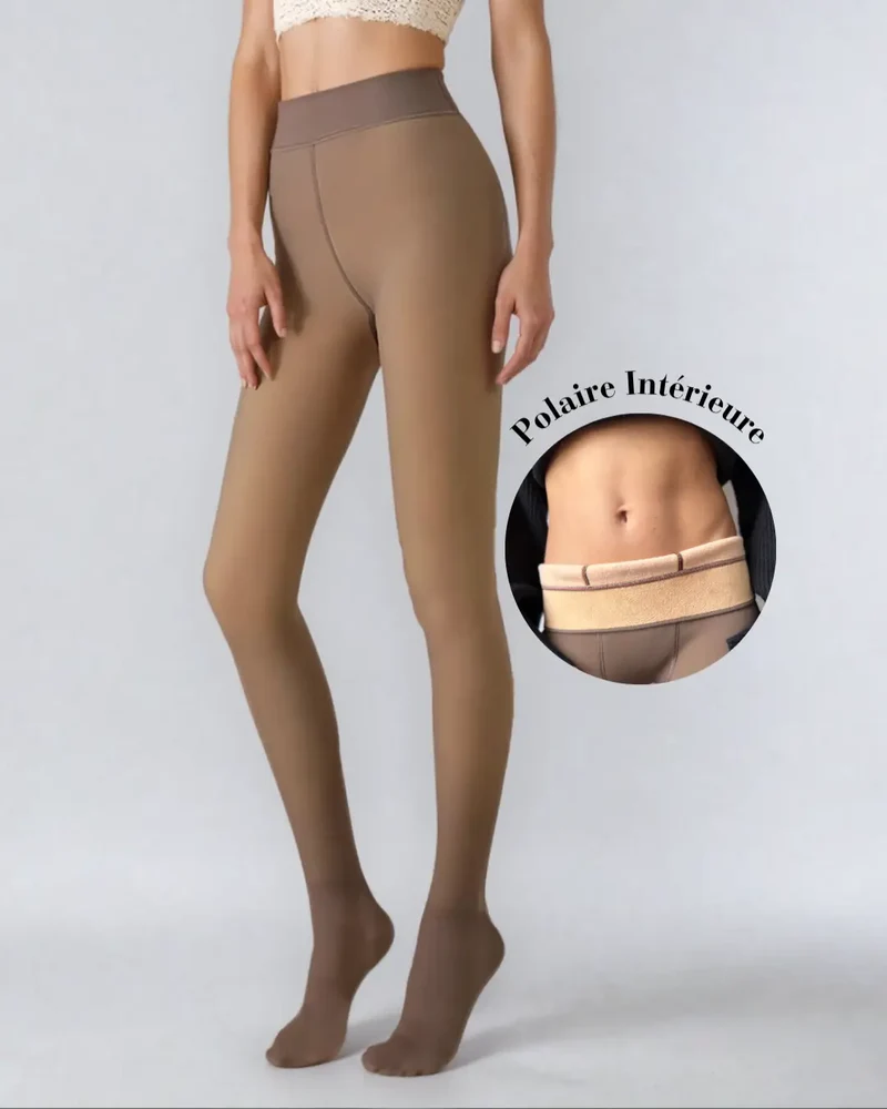 Collant Polaire Transparent