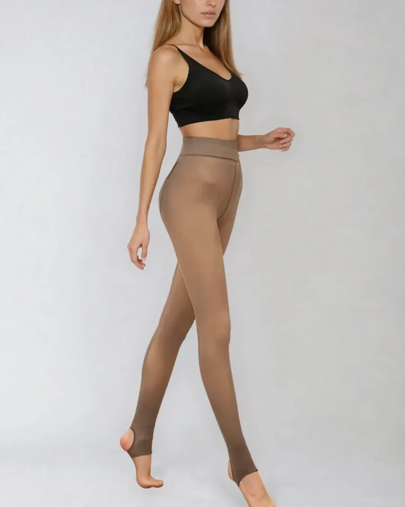 Collant Polaire Transparent