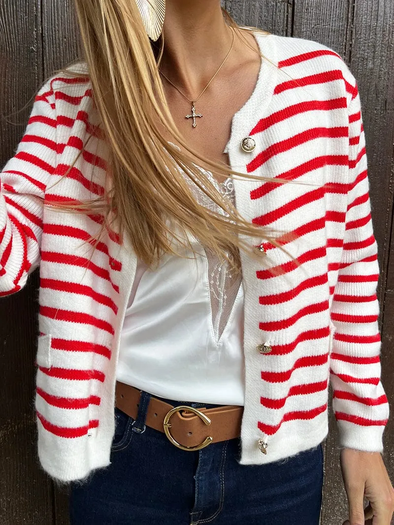 Gilet Bouton Doré - Tia