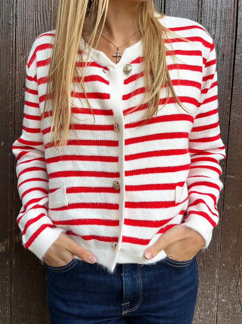Gilet Bouton Doré - Tia