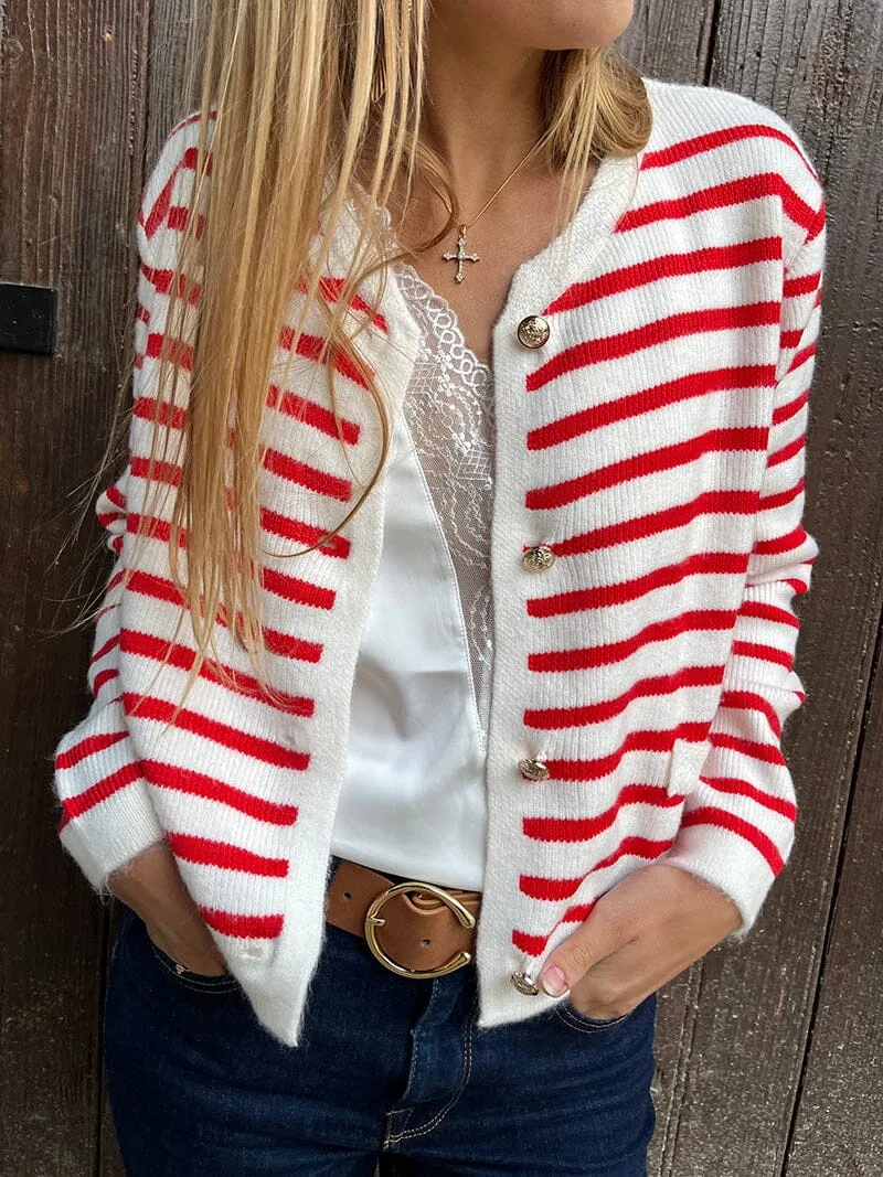 Gilet Bouton Doré - Tia