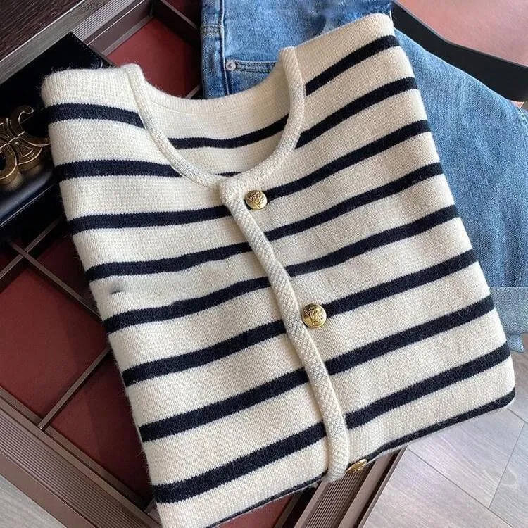 Gilet Bouton Doré - Tia