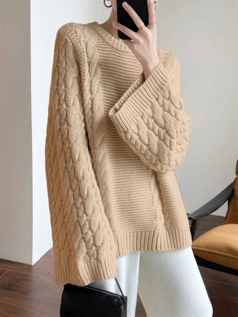 Gros Pull À Torsades - Aïcha