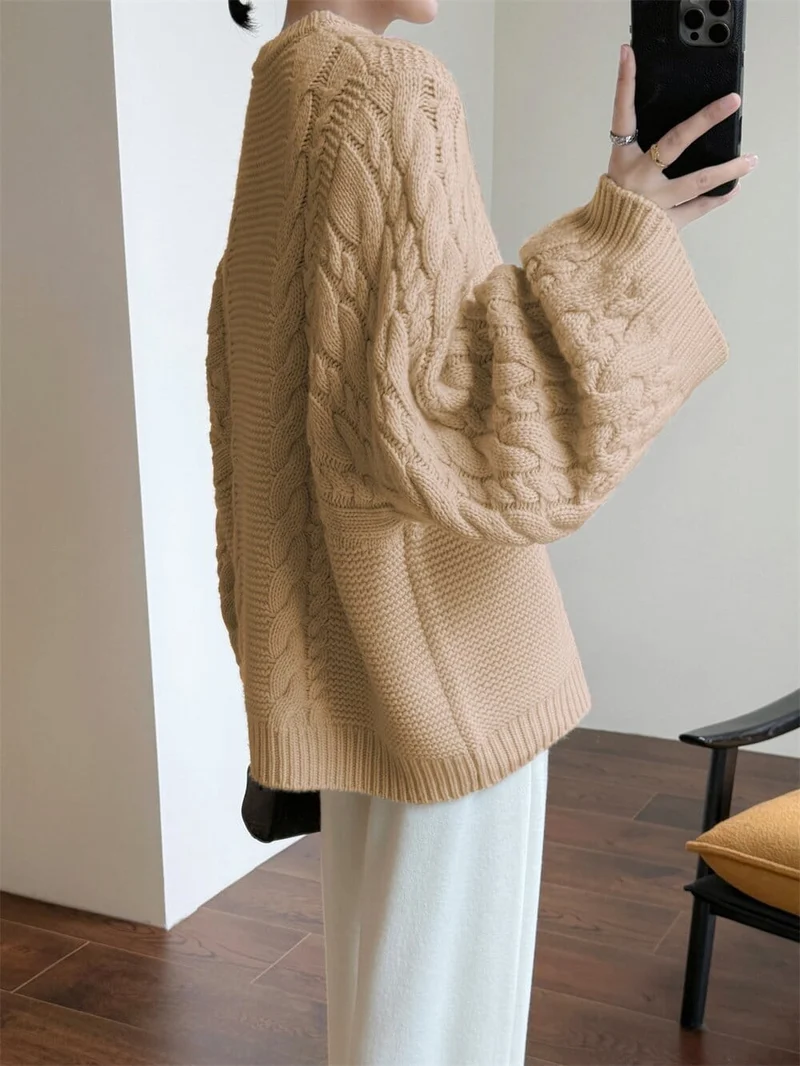 Gros Pull À Torsades - Aïcha