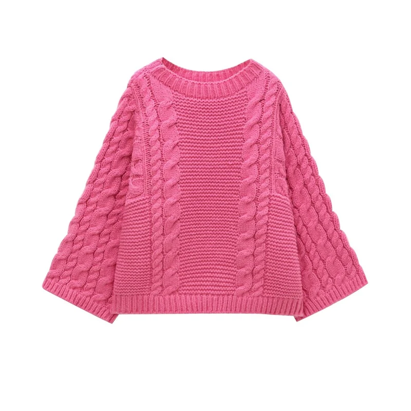 Gros Pull À Torsades - Aïcha