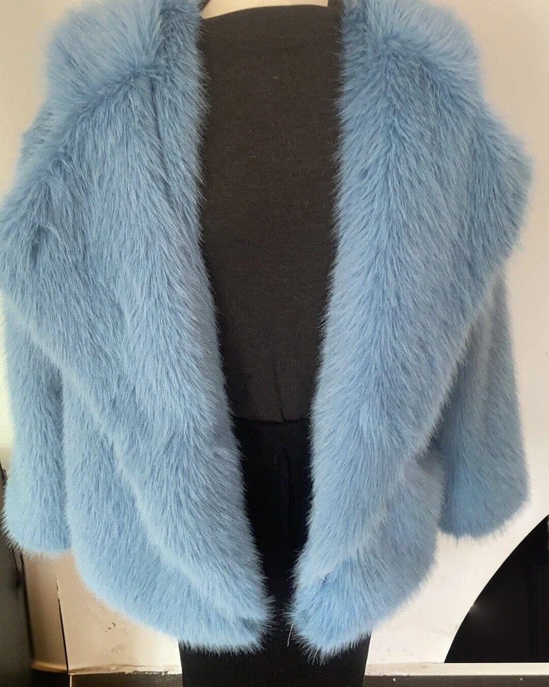 Manteau En Fausse Fourrure - Suzanne